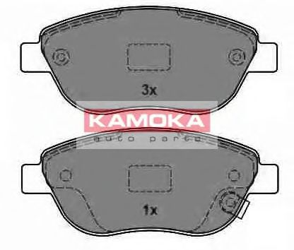 Тормозные колодки KAMOKA JQ1013838