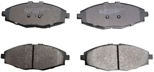 Тормозные колодки DENCKERMANN B110141