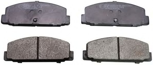 Тормозные колодки DENCKERMANN B110407