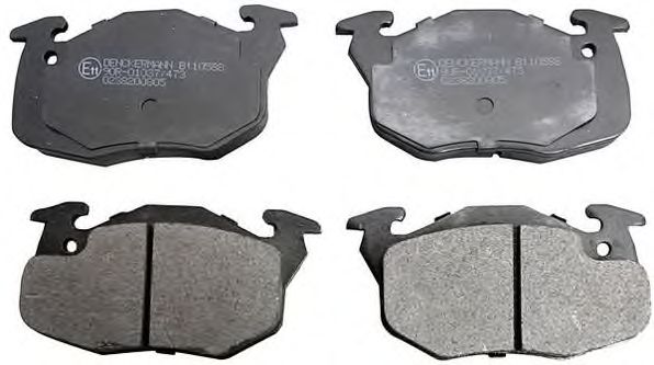 Тормозные колодки DENCKERMANN B110588