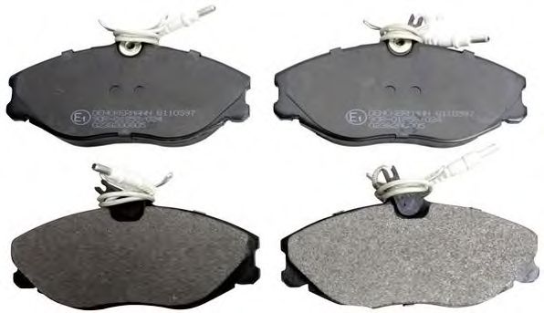 Тормозные колодки DENCKERMANN B110597