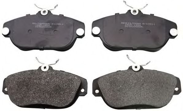 Тормозные колодки DENCKERMANN B110811