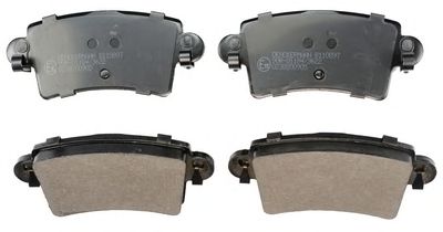 Тормозные колодки DENCKERMANN B110897
