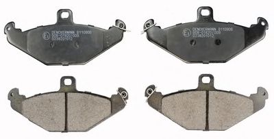 Тормозные колодки DENCKERMANN B110906