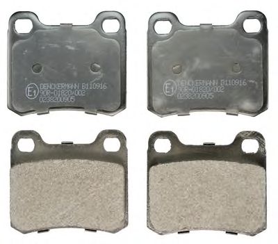 Тормозные колодки DENCKERMANN B110916