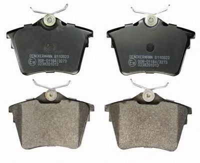 Тормозные колодки DENCKERMANN B110923