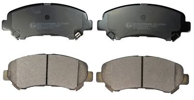 Тормозные колодки DENCKERMANN B110968