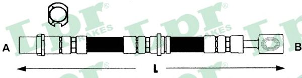 Тормозной шланг LPR 6T46793