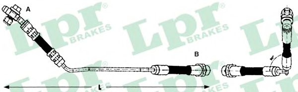 Тормозной шланг LPR 6T47861