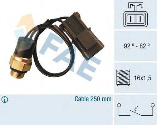 Датчик включения вентилятора FAE 37540