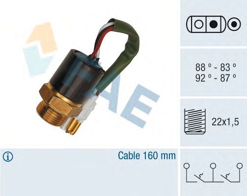 Датчик включения вентилятора FAE 37890