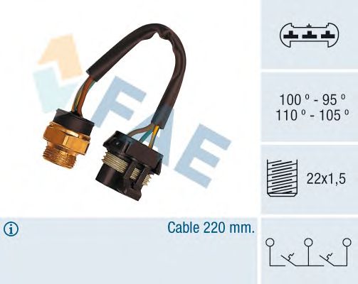 Датчик включения вентилятора FAE 38060