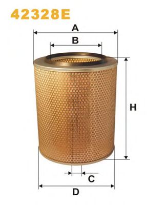 Воздушный фильтр WIX FILTERS 42328E