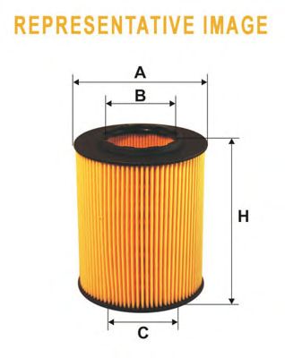 Масляный фильтр WIX FILTERS WL7496