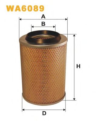 Воздушный фильтр WIX FILTERS WA6089
