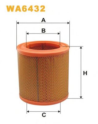 Воздушный фильтр WIX FILTERS WA6432