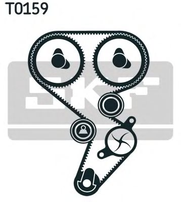 Помпа + комплект ГРМ SKF VKMC 06020