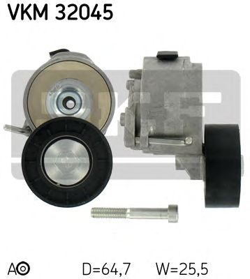 Натяжной ролик поликлинового ремня SKF VKM 32045