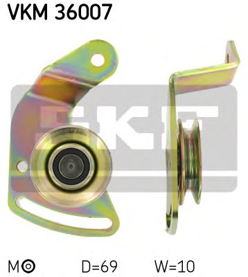 Ролик натяжителя клинового ремня SKF VKM 36007