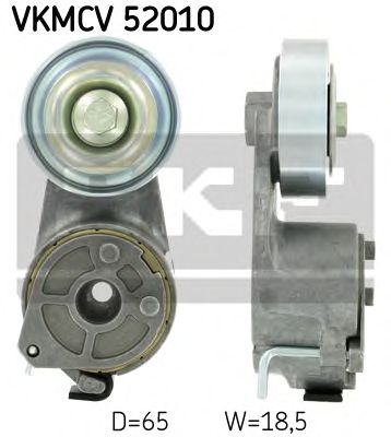 Натяжной ролик поликлинового ремня SKF VKMCV 52010