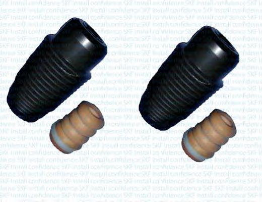 Пылезащитный комплект, пыльник, отбойник SKF VKDP 33301 T