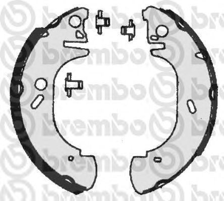 Тормозные колодки BREMBO S 24 522