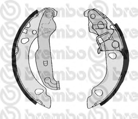 Тормозные колодки BREMBO S 24 530