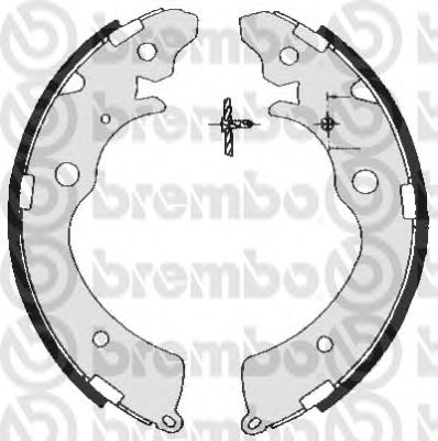 Тормозные колодки BREMBO S 28 507