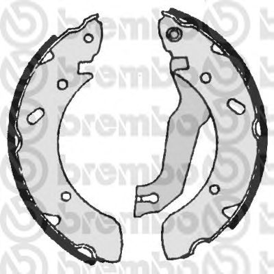 Гальмівні колодки BREMBO S 30 504
