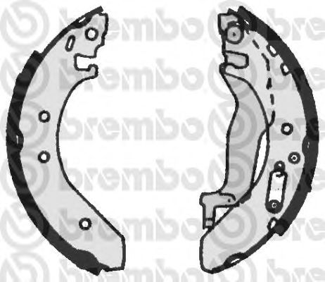 Тормозные колодки BREMBO S 52 503