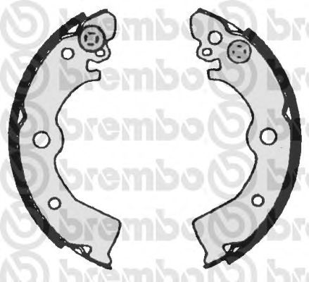 Тормозные колодки BREMBO S 56 506