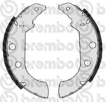 Тормозные колодки BREMBO S 61 517