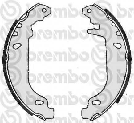 Тормозные колодки BREMBO S 61 519