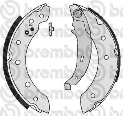 Тормозные колодки BREMBO S 61 520