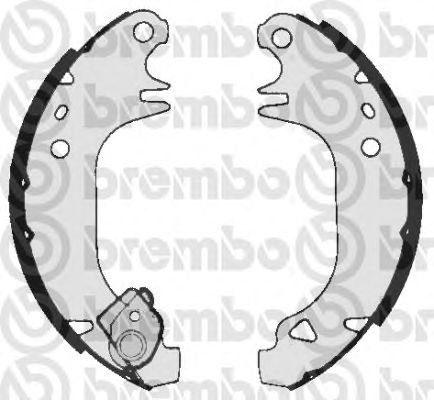 Тормозные колодки BREMBO S 61 536