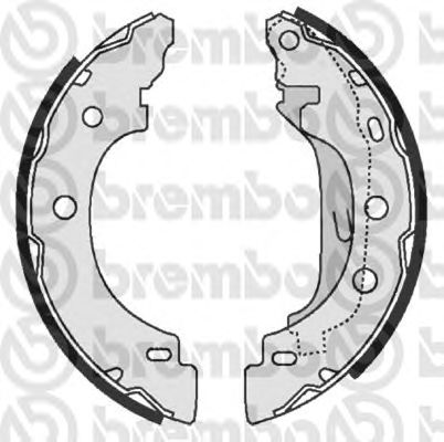 Тормозные колодки BREMBO S 68 523
