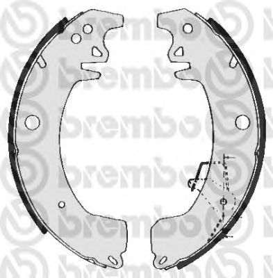 Тормозные колодки BREMBO S 68 537