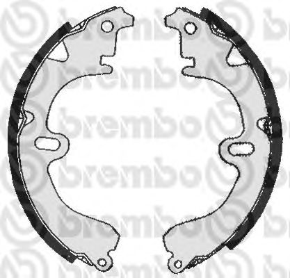 Тормозные колодки BREMBO S 83 504