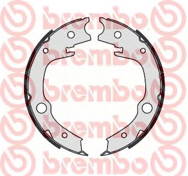 Тормозные колодки ручника BREMBO S 83 551