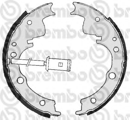 Тормозные колодки BREMBO S A6 505