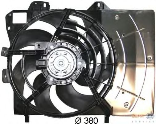 Вентилятор охлаждения HELLA 8EW 351 043-541