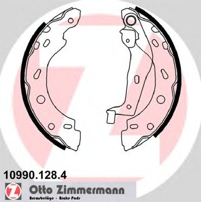 Тормозные колодки ZIMMERMANN 10990.128.4