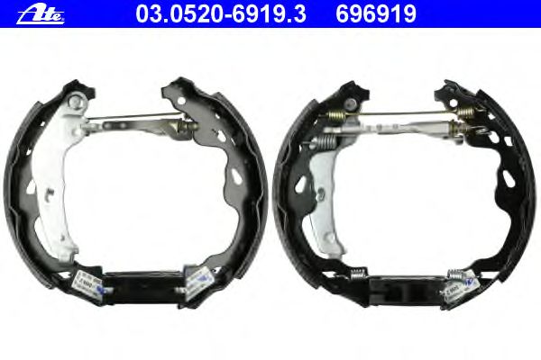 Тормозные колодки ATE 03.0520-6919.3 Original ATE TopKit