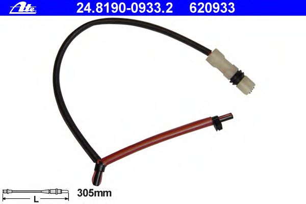 Датчик износа колодок ATE 24.8190-0933.2