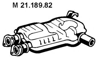 Резонатор EBERSPÄCHER 21.189.82