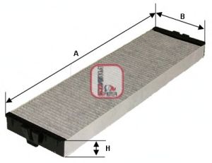 Фильтр салона SOFIMA S 4157 CA