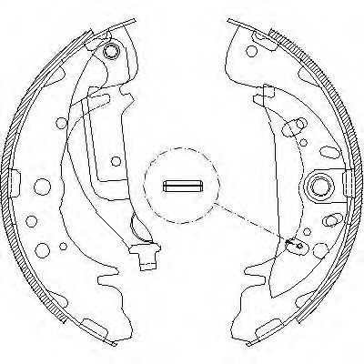 Тормозные колодки REMSA 4089.03