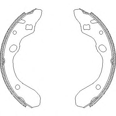 Тормозные колодки REMSA 4147.00