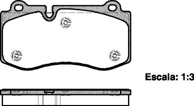 Тормозные колодки REMSA 1202.00