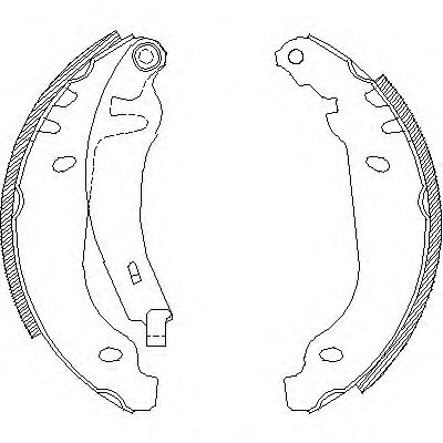 Тормозные колодки REMSA 4506.01